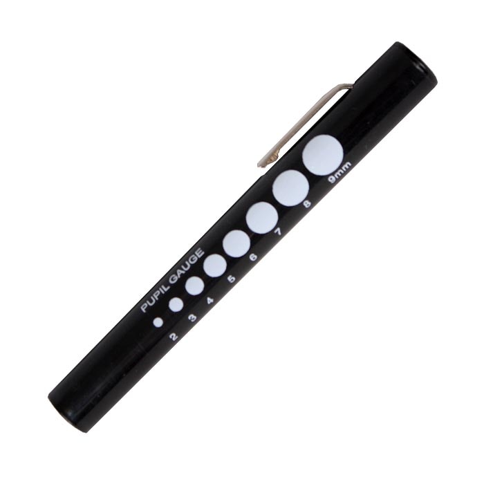 Disposable Penlight with Pupil Gauge