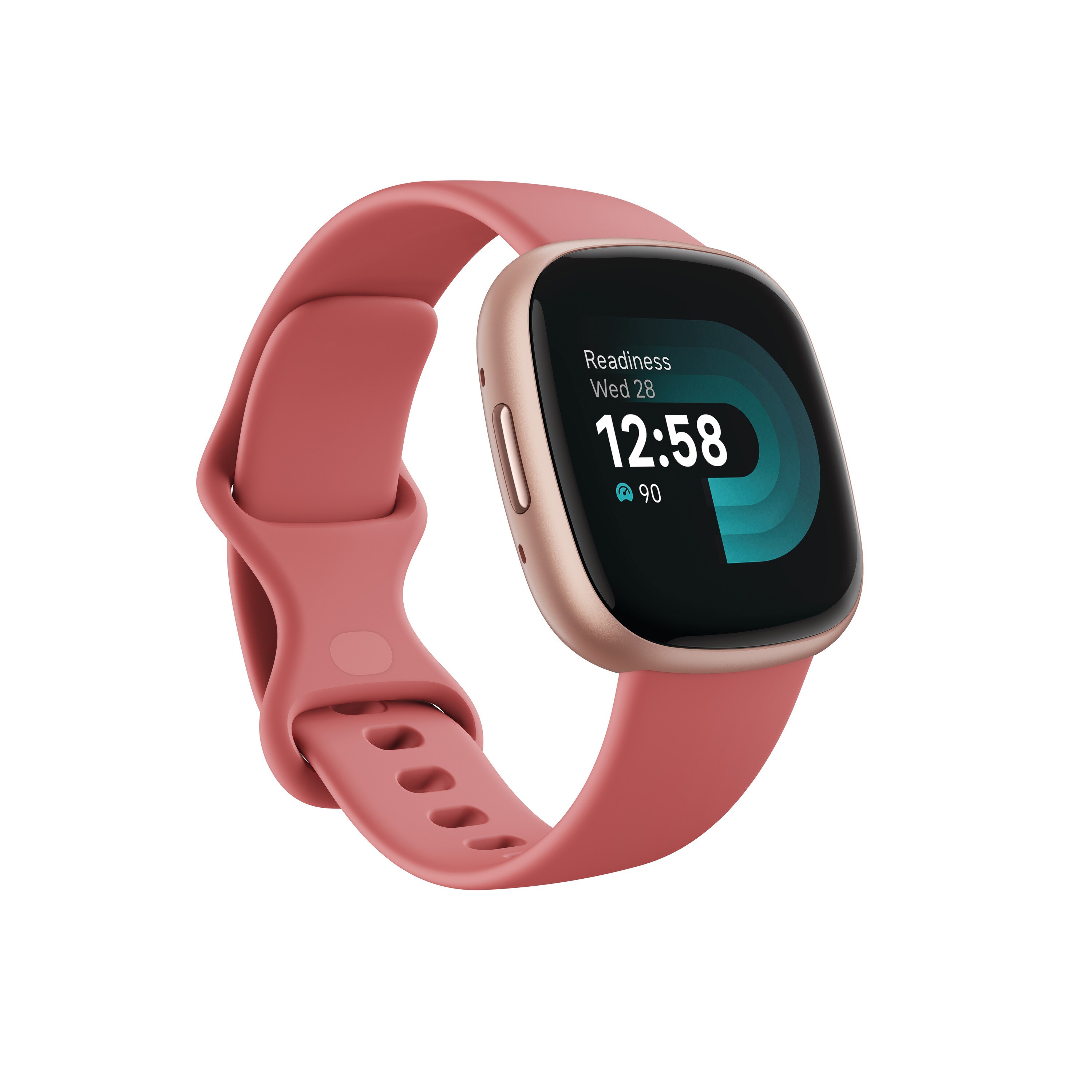 Fitbit Versa 4 Fitness Smartwatch- Pink Sand
