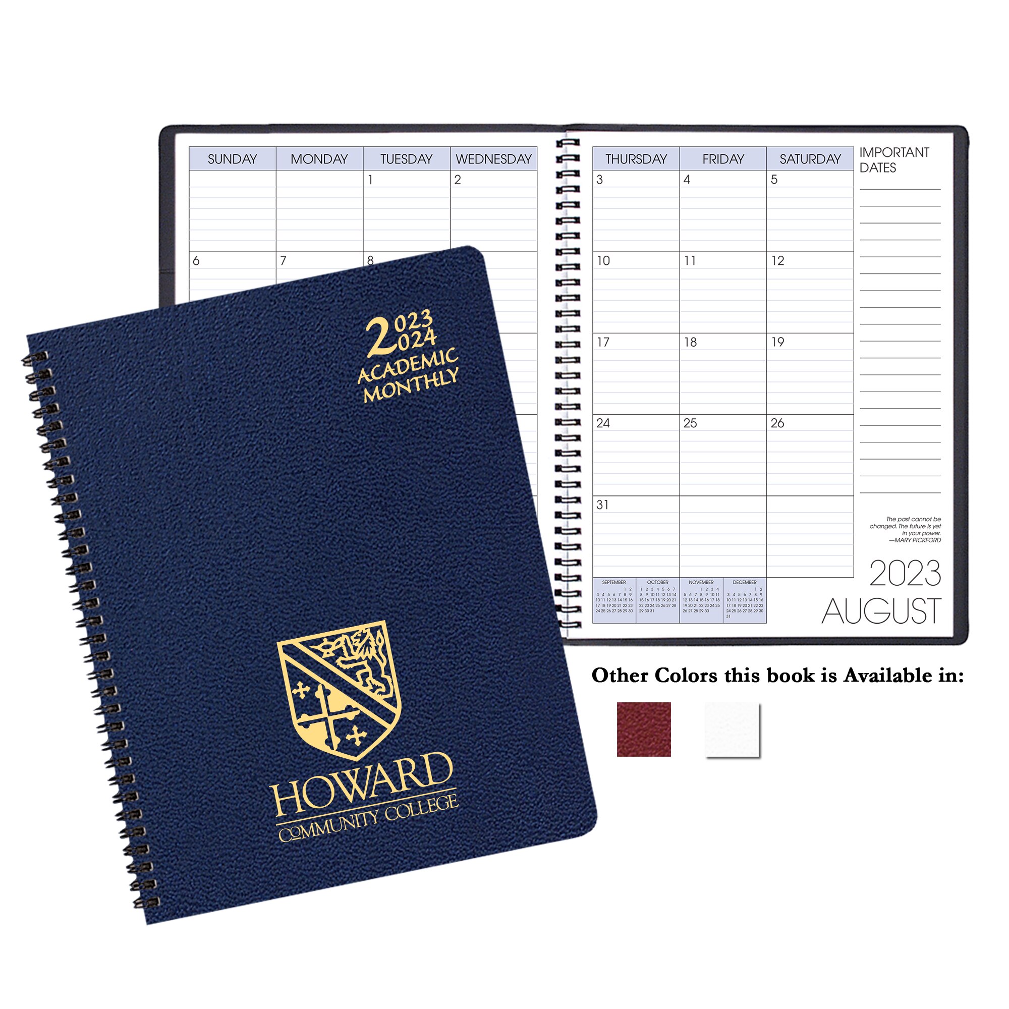 Payne 2023 24 Imprinted Academic Monthly Planner  8 5x11