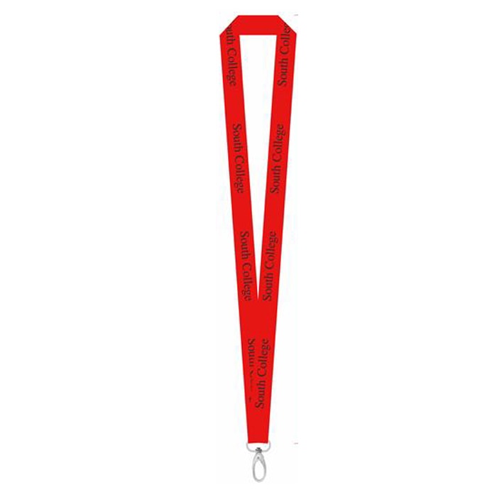 South College Glitter Logo Lanyard