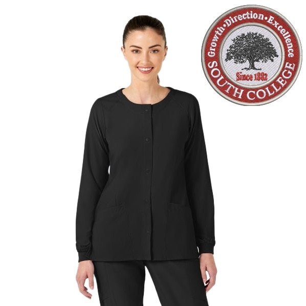 Wink W123 Women's Crew Neck Jacket 8155SCDP