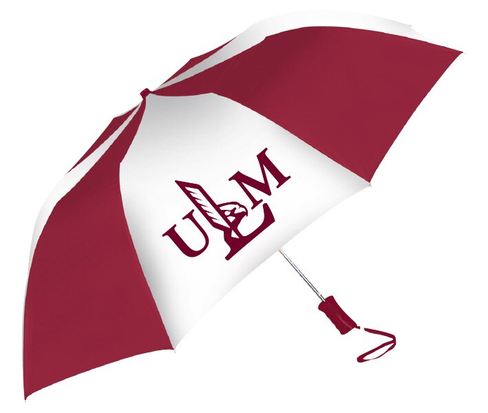 "The Sport" 2-Tone Emblematic Umbrella Automatic Folding 48" Coverage