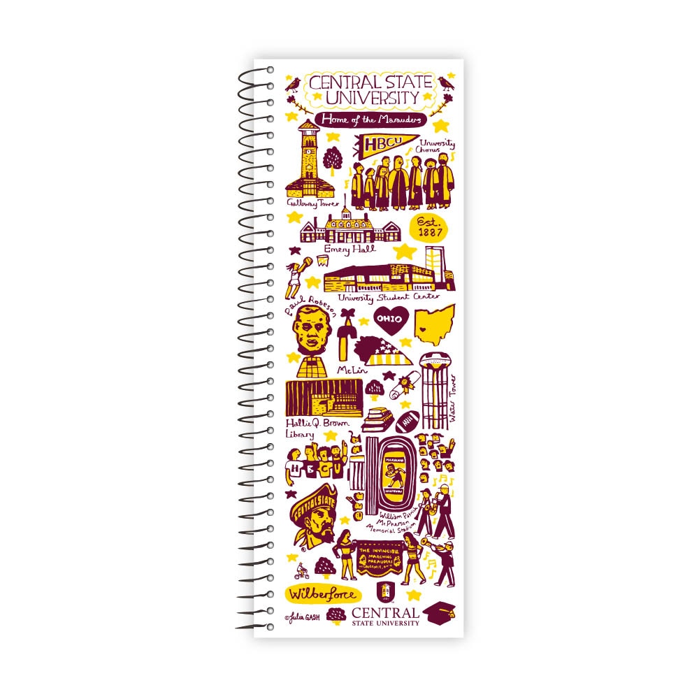 Emblematic Julia Gash Tall Tales College Ruled Notebook