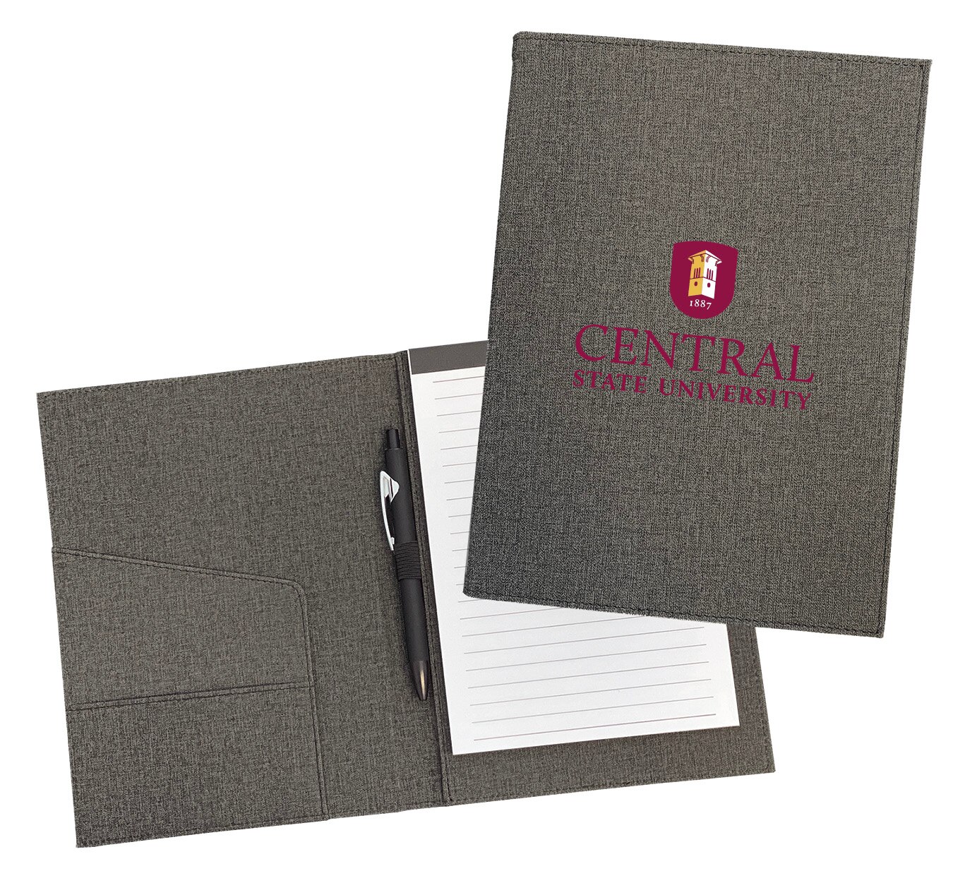 Imprinted Padfolio with Notepad