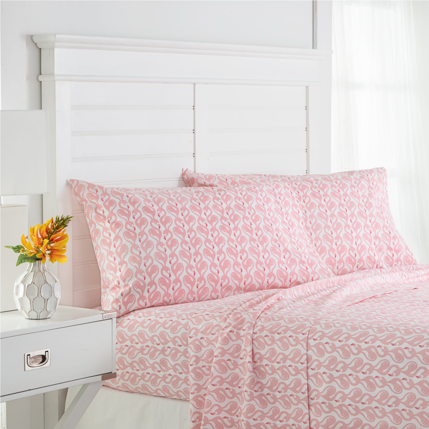 twin xl light pink sheets