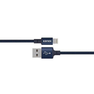 Kanex 4 Premium DuraBraid Lightning to USB Charge and Data Sync Cable in Navy Blue