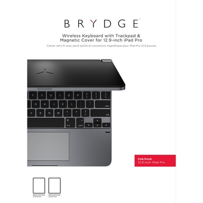 Brydge 12.9 Alum BT Keyboard SpaceGray