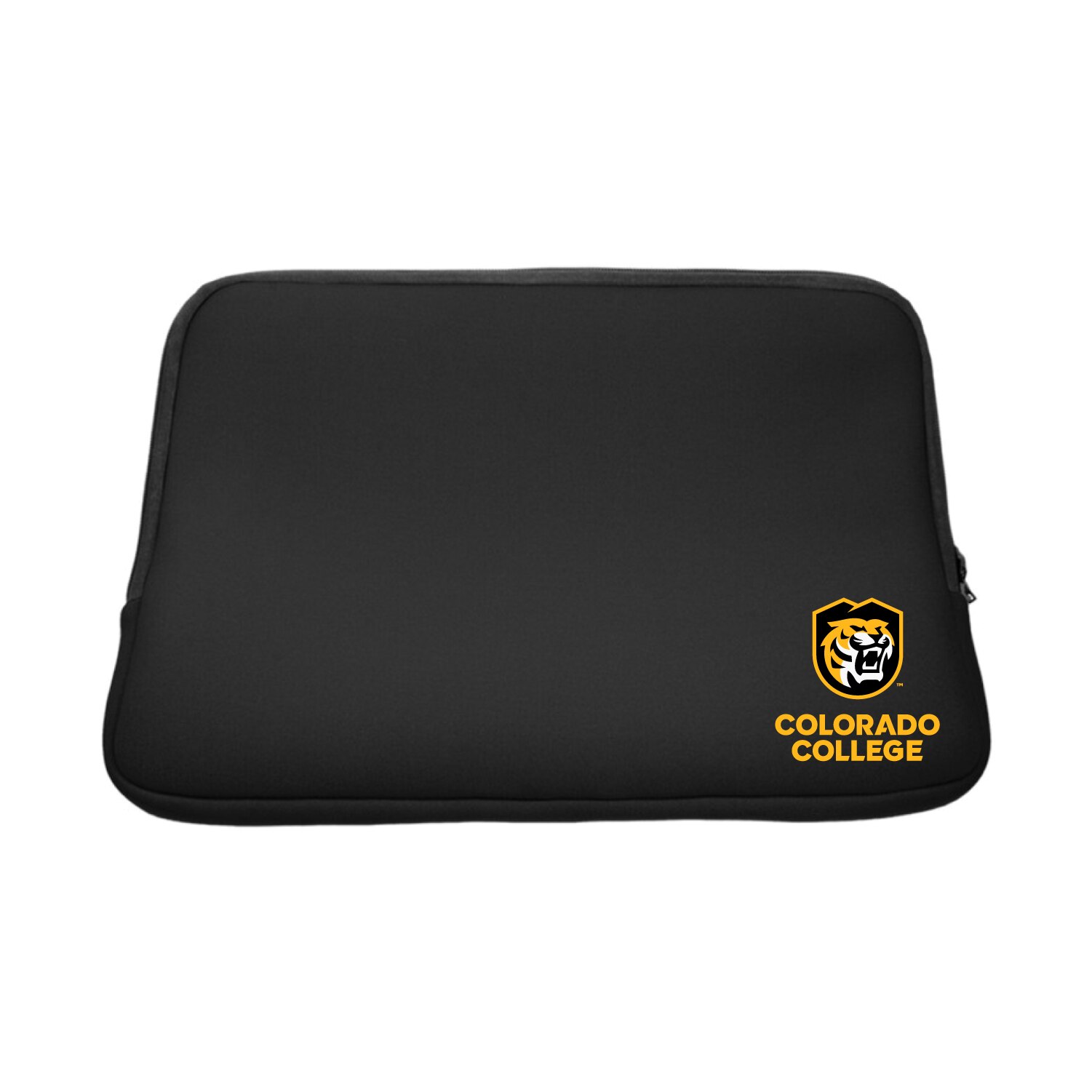 Colorado College - Black Laptop Sleeve, Classic V1 - 15"