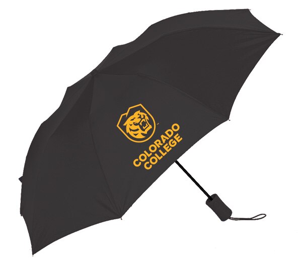 "The Victory" Solid Emblematic Umbrella Automatic Folding 42" Coverage
