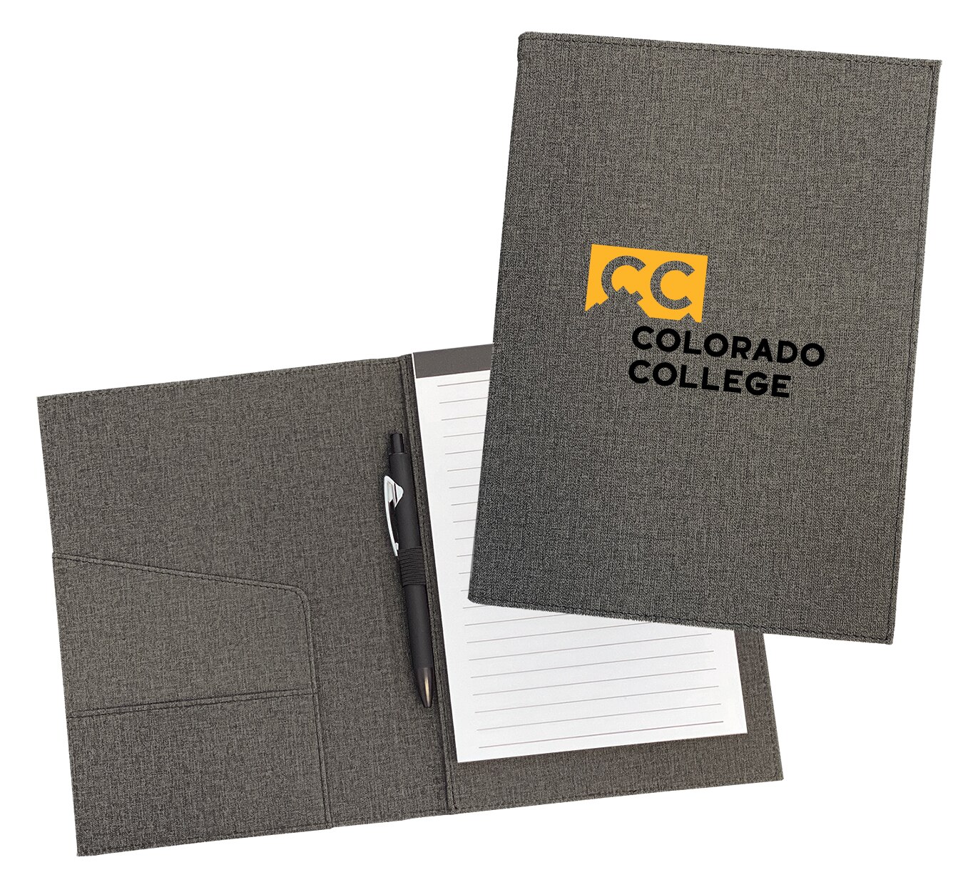 Imprinted Padfolio with Notepad
