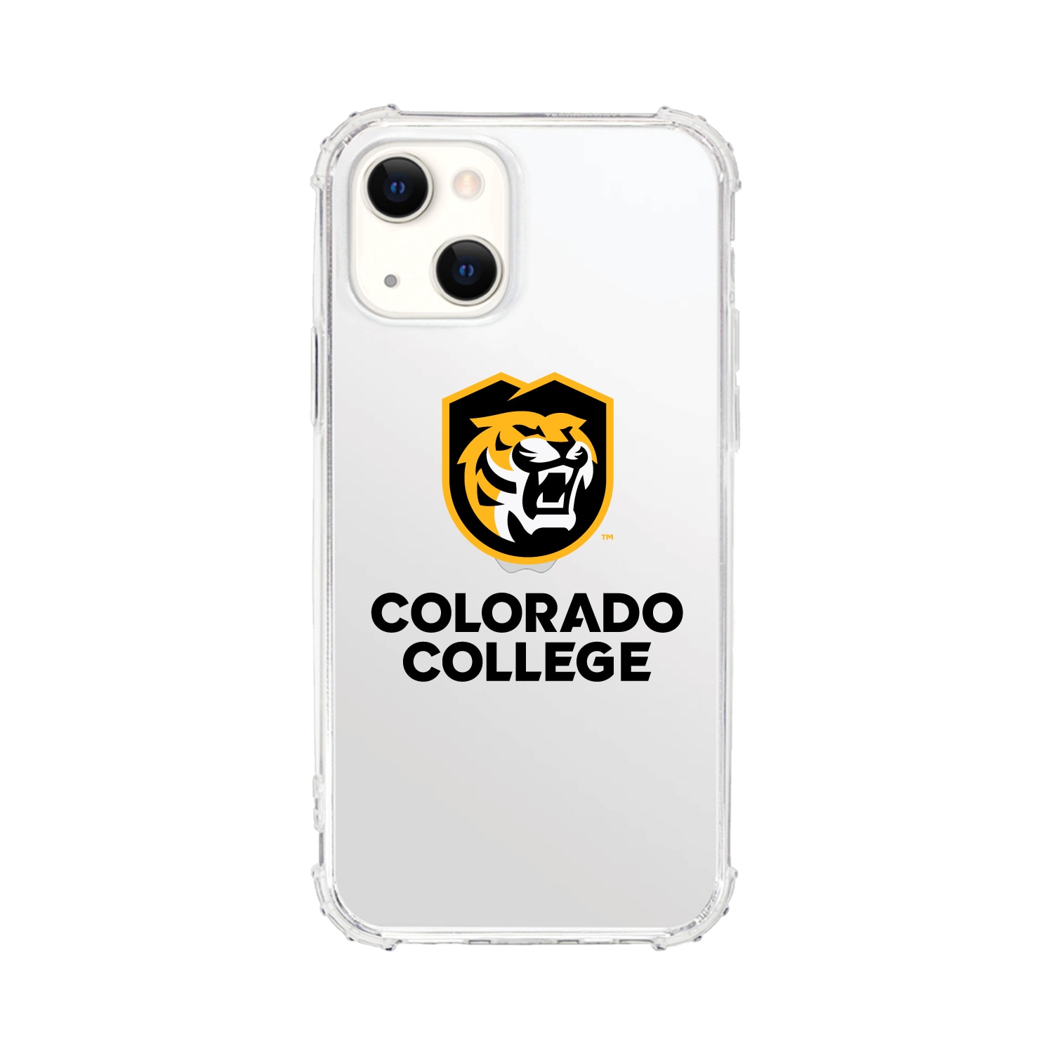 Colorado College- Clear Tough Edge Phone Case, Classic - iPhone 15