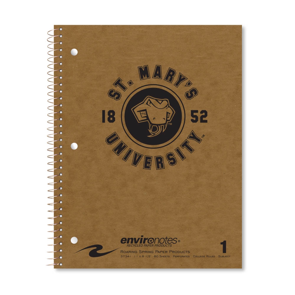 Premium 1 Subject Recycled Notebook, Classic