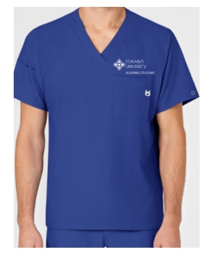 Wink W123 Men's V-Neck Top 6355SMU1