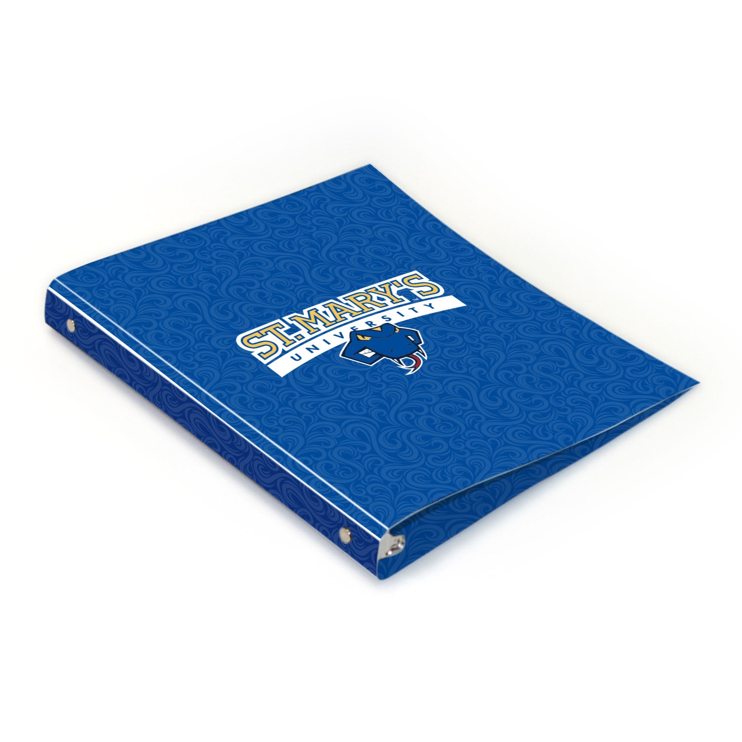 St. Mary's Full Color 2 sided Imprinted Flexible 1" Logo 2 Binder 10.5" x 11.5"