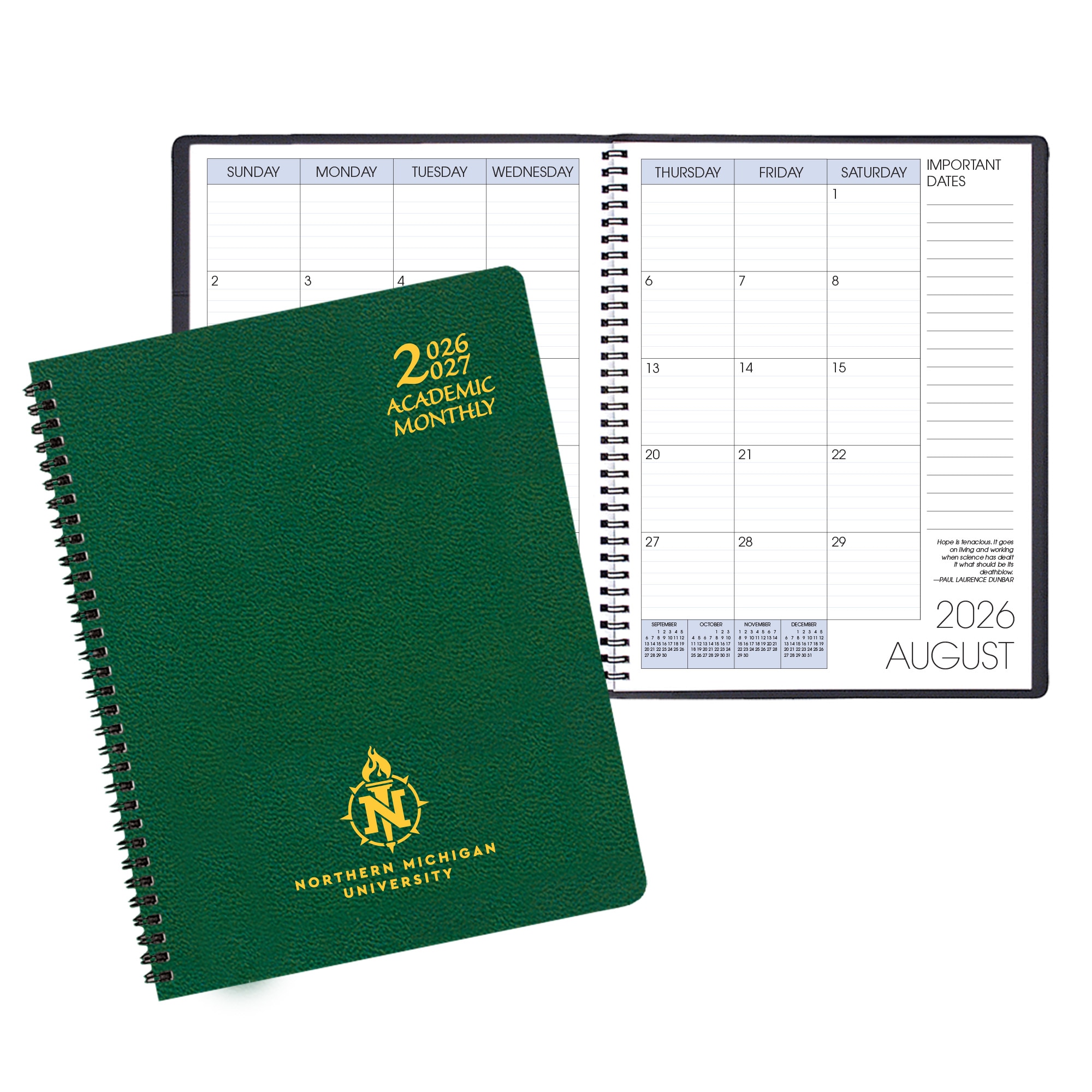 Payne '26-'27 Imprinted Academic Monthly Planner