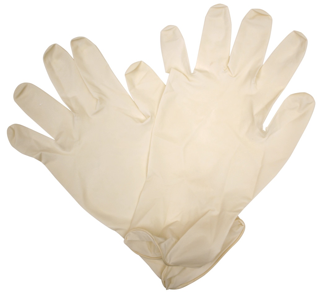 Safety Prod-Latex Gloves 10/Pk