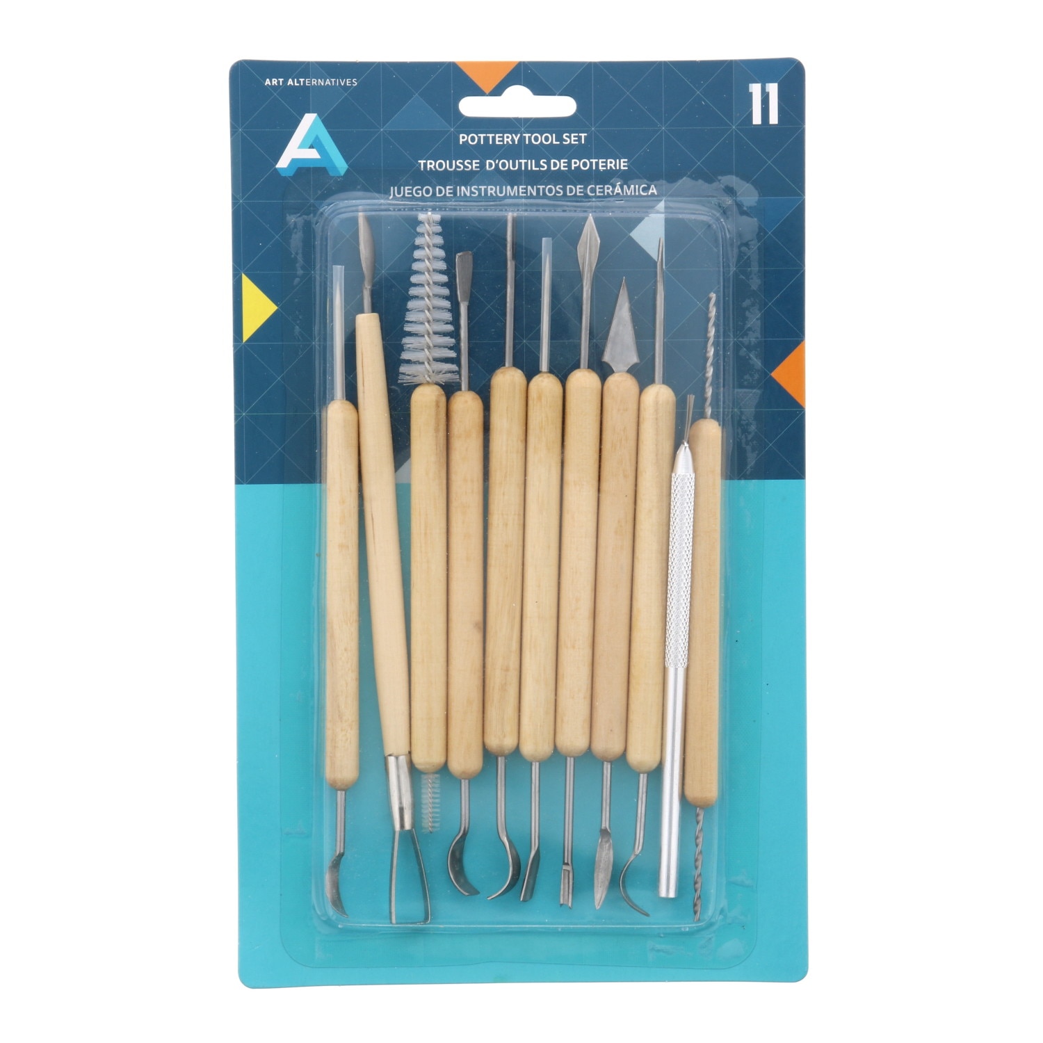 Art Alternatives 11-Piece Pottery Tool Set