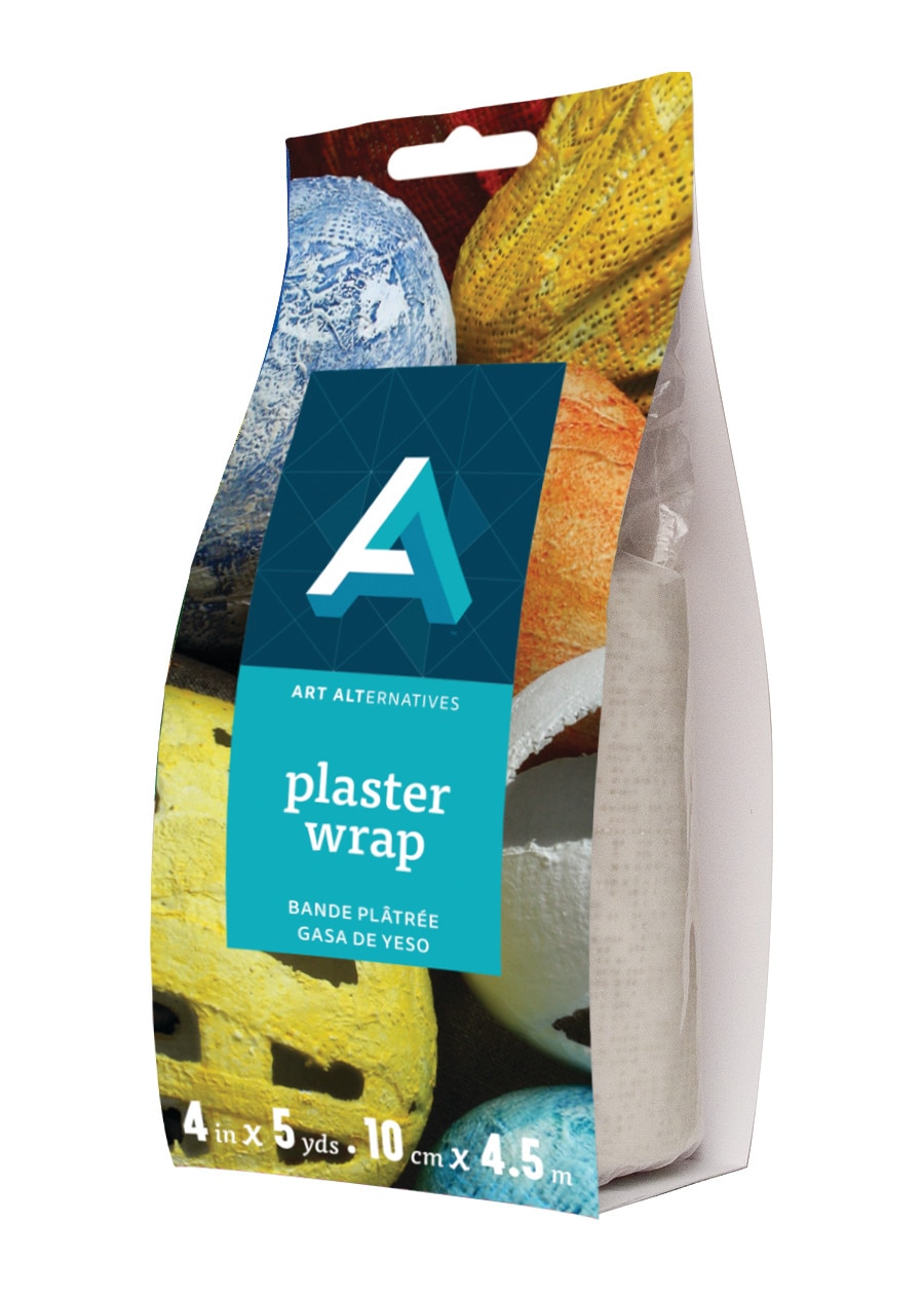 Art Alternatives Plaster Wrap, 4" x 5 yds.