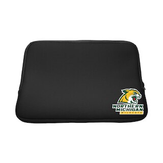 Northern Michigan University - Black Laptop Sleeve, Classic - 15