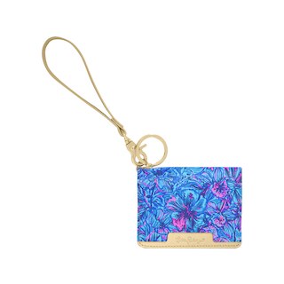 Lilly Pulitzer Snap Card Case Shells N Bells 2x8