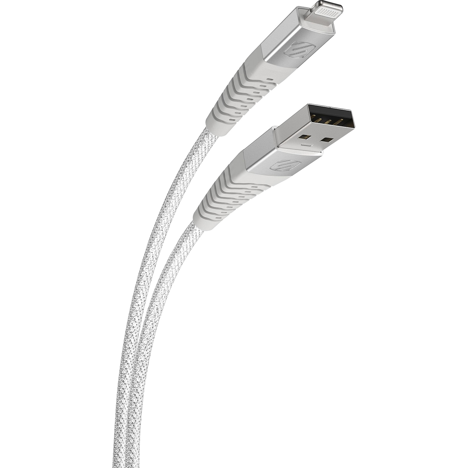 Scosche Strikeline Heavy Duty Lightning Charge and Sync Cable USB-A to Lightning 4ft