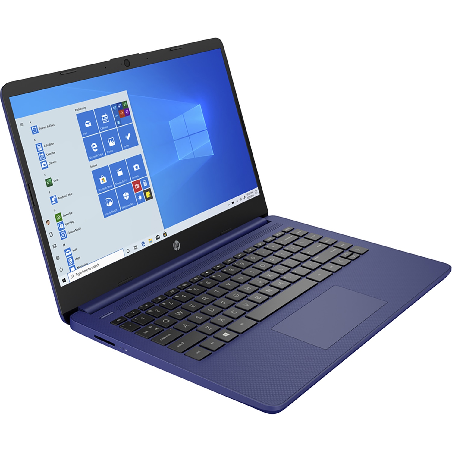 HP 14" Notebook Intel Celeron N4020 Dual-core (2 Core) 1.10 GHz - 4 GB RAM - 64 GB Flash Memory - Indigo Blue