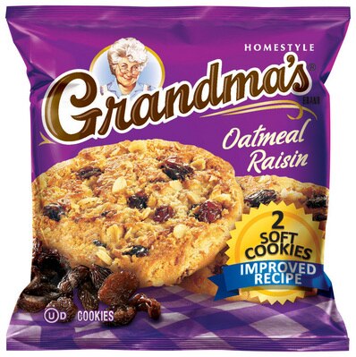 Grandmas - Big Oatmeal Raisin Cookies 2.5 oz