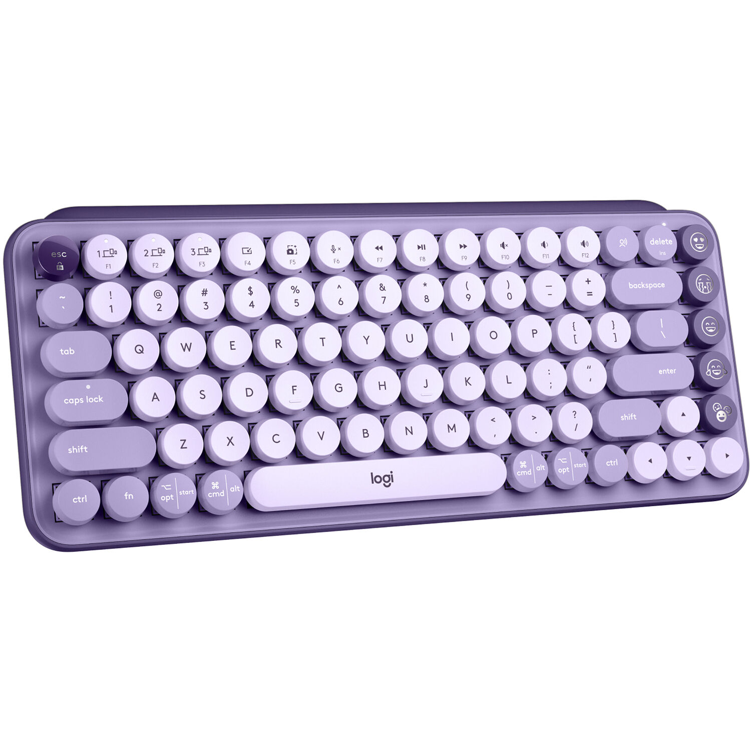 Logitech POP Keys Wireless Bluetooth Mechanical Keyboard- Cosmo