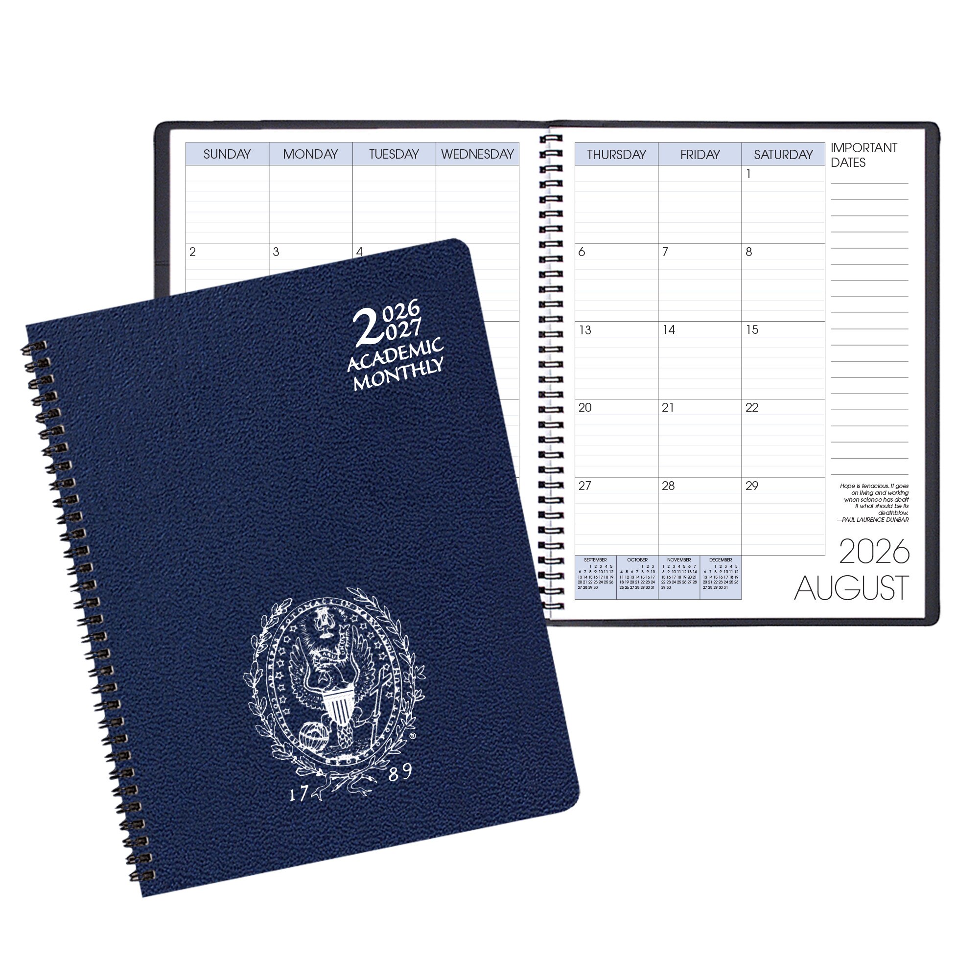 Payne '26-'27 Imprinted Academic Monthly Planner