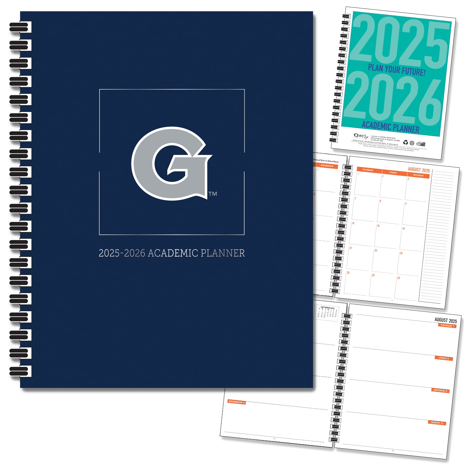 Traditional Soft Touch Foil - Primary Mark Imprinted Planner 25-26 AY 7x9