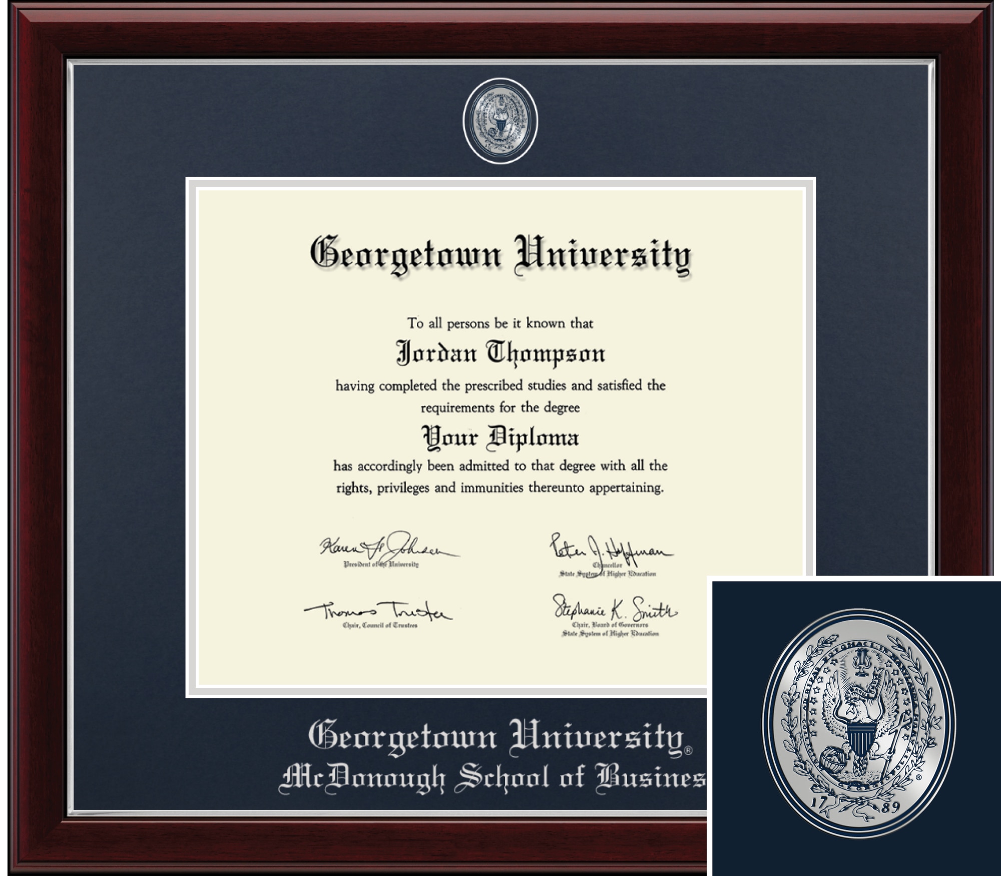 Church Hill Classics Masterpiece Business 14x17 Diploma Frame