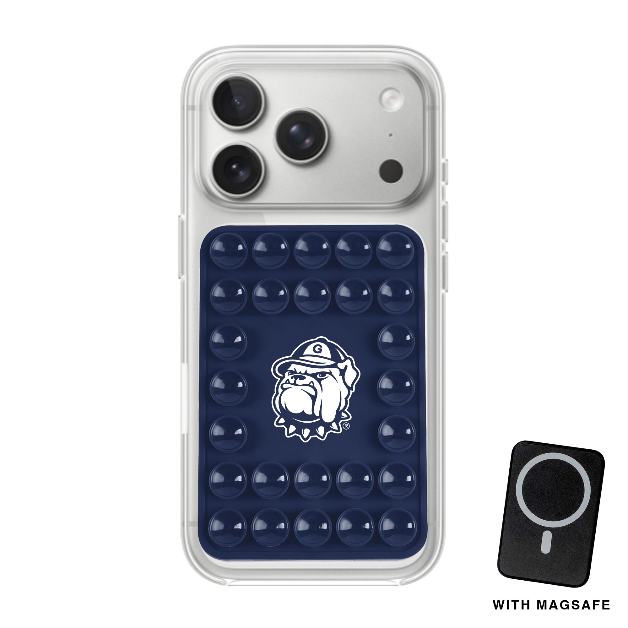 MagSafe with Silicone Suction Cup Phone Case-Athletic Mark