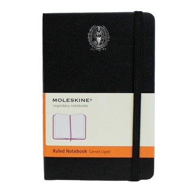 Moleskine Black Pocket Journal, Seal Foil