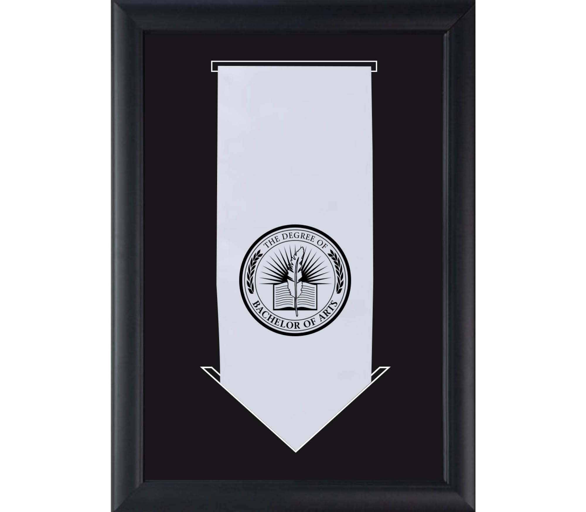 Church Hill Classics Graduation Stole Shadowbox Frame