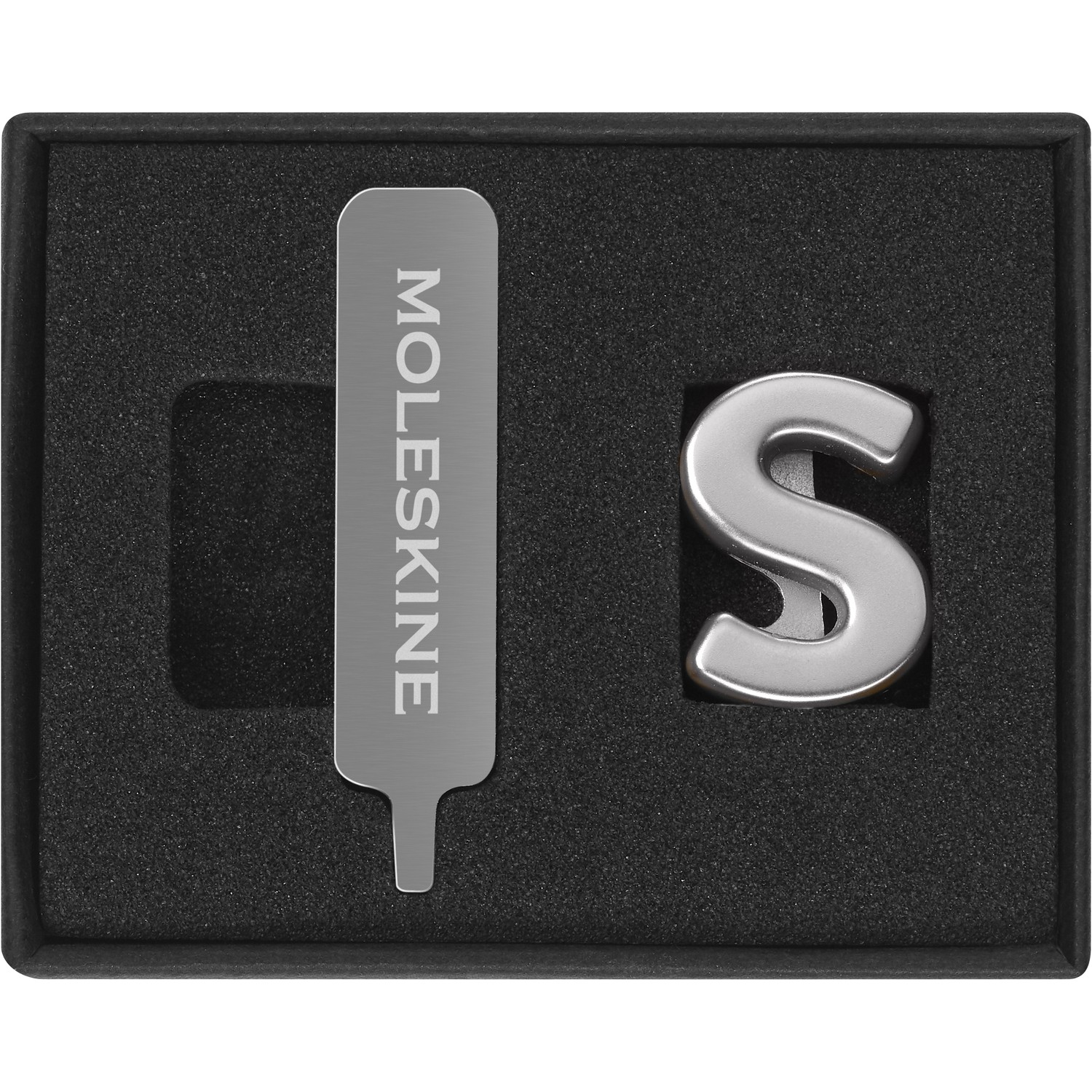 MOLESKINE PINS S SILVER