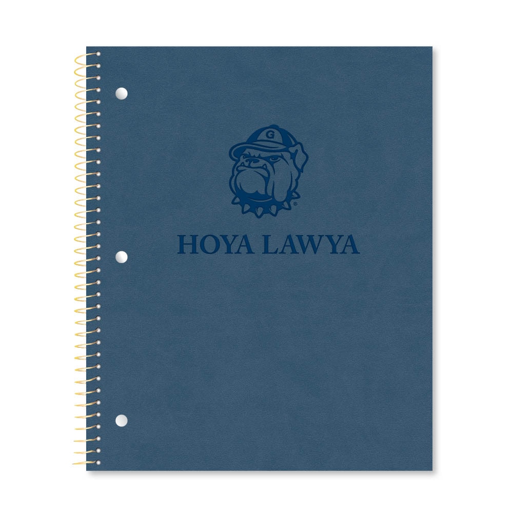 Roaring Premium 1 Subject Notebook 8.5x11 College Ruled 20lb Paper Impressions Leatherette Burnish Cover