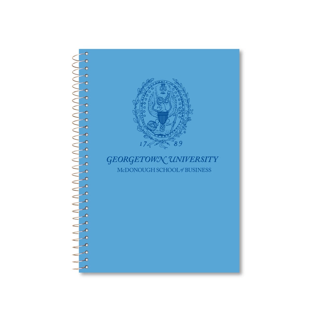 Roaring Premium 3 Subject 9.5 x 6.5 Notebook, College Ruled 20lb Paper, Pressboard Foil Cover