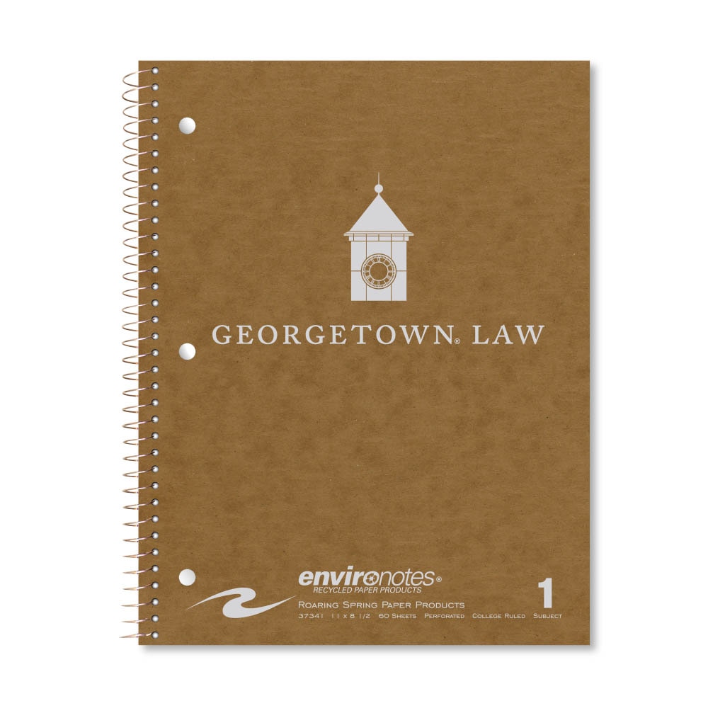 Premium 1 Subject Recycled Notebook