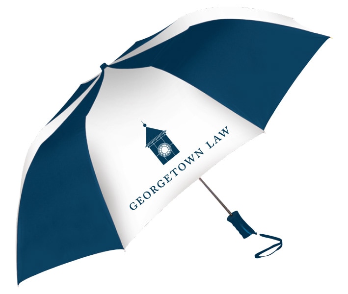Georgetown Hoyas "The Sport" 2-Tone Emblematic Umbrella Automatic Folding 48" Coverage