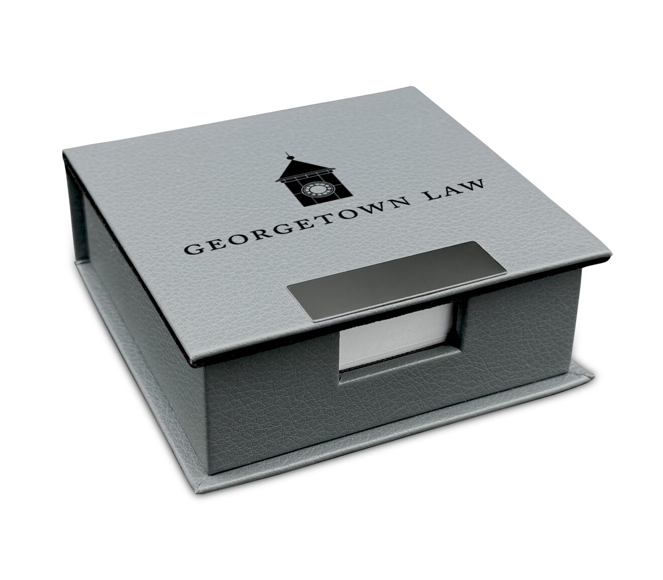 Leather Memo Cube Holder