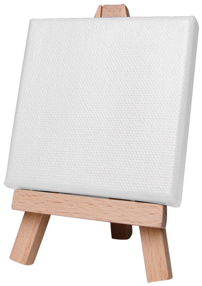 Art Alternatives Mini Canvas, 3" x 3", White