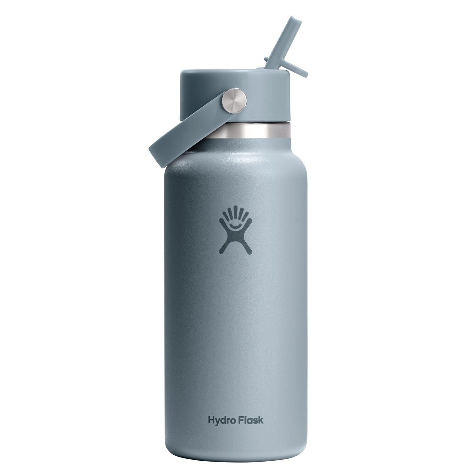 Hydro Flask 32 Oz Wide Flex Straw Cap Shale Gray