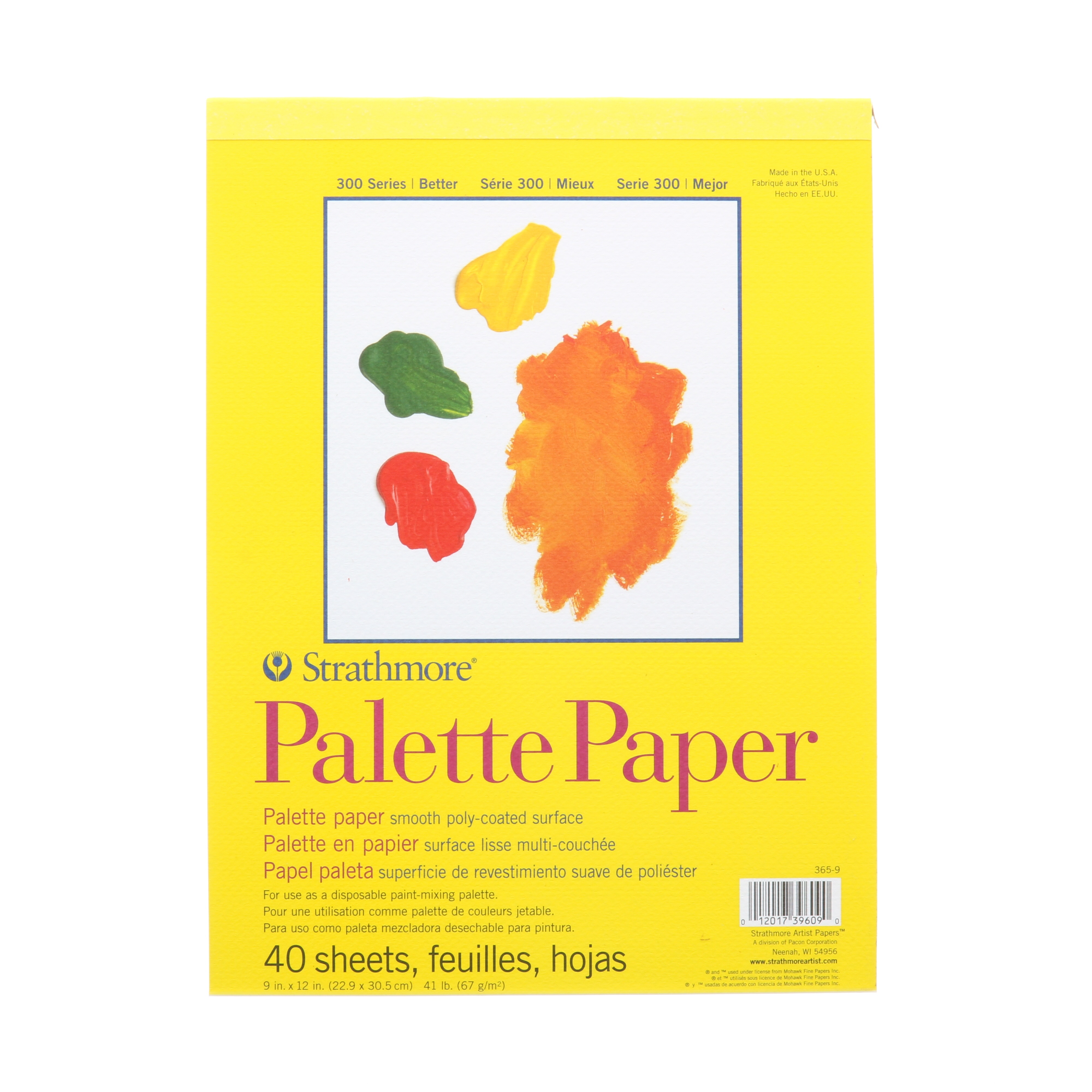 Paper Palette Pads 9X12 40 Sht