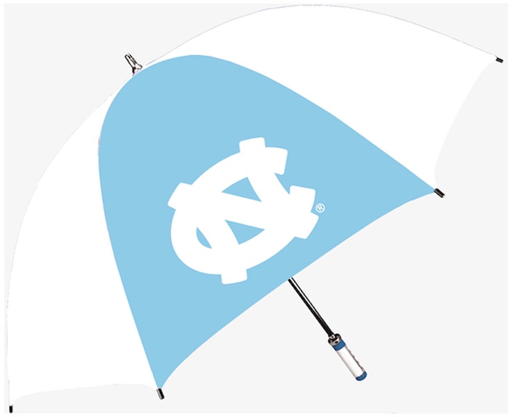 North Carolina Tar Heels "The Birdie" Sporty Fiberglass Shaft Golf Umbrella