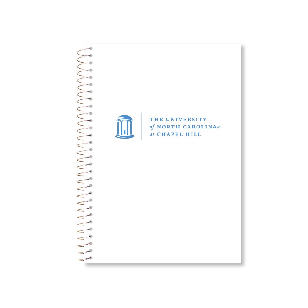 Roaring Premium 3 Subject 9.5 x 6.5 Notebook, College Ruled 20lb Paper, Pressboard Foil Cover