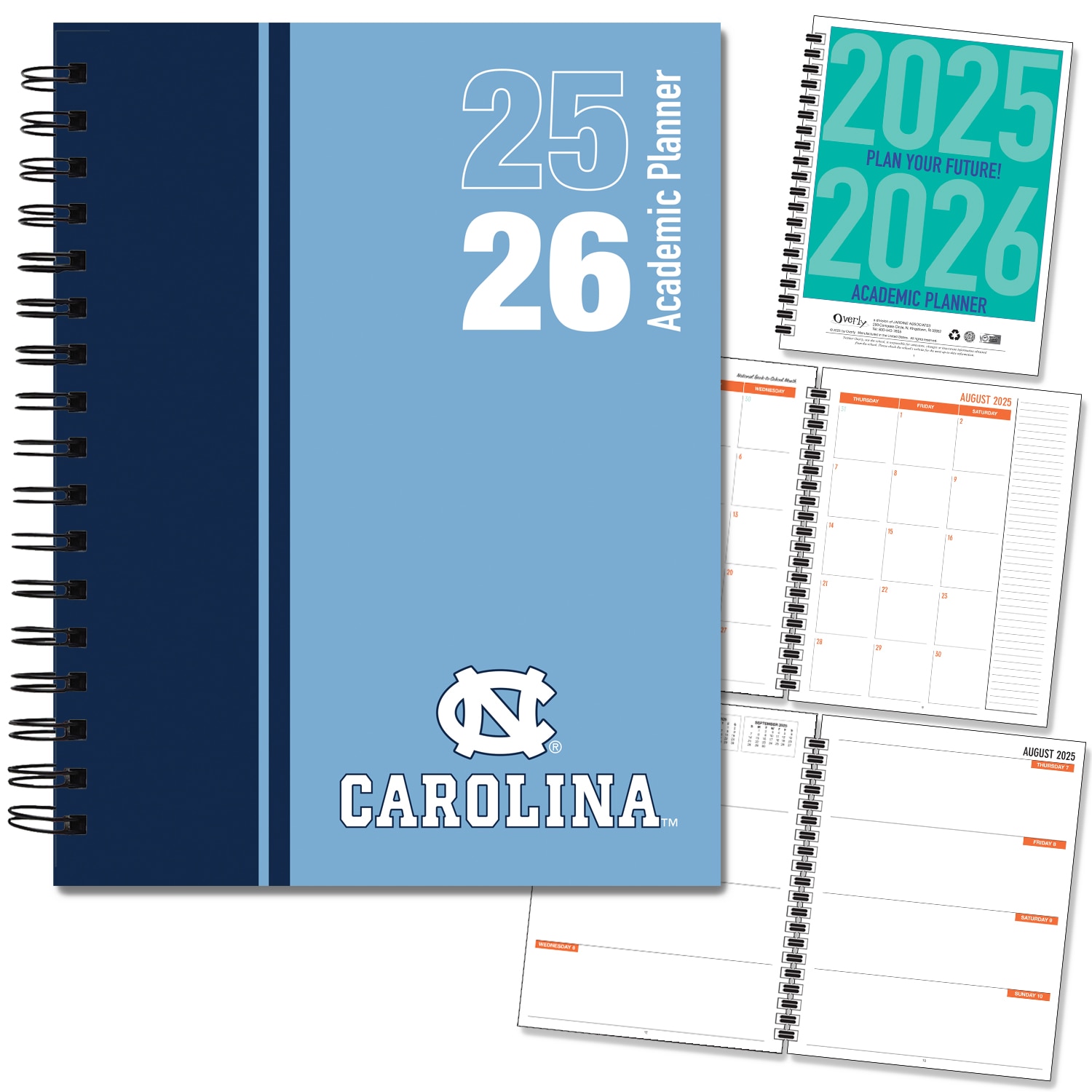 Traditional Primary Mark Hard Cover Imprinted Planner 25-26 AY 7x9