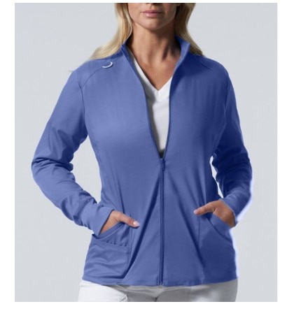 Proflex Womens Zip Front Scrub Jacket (LJ701)