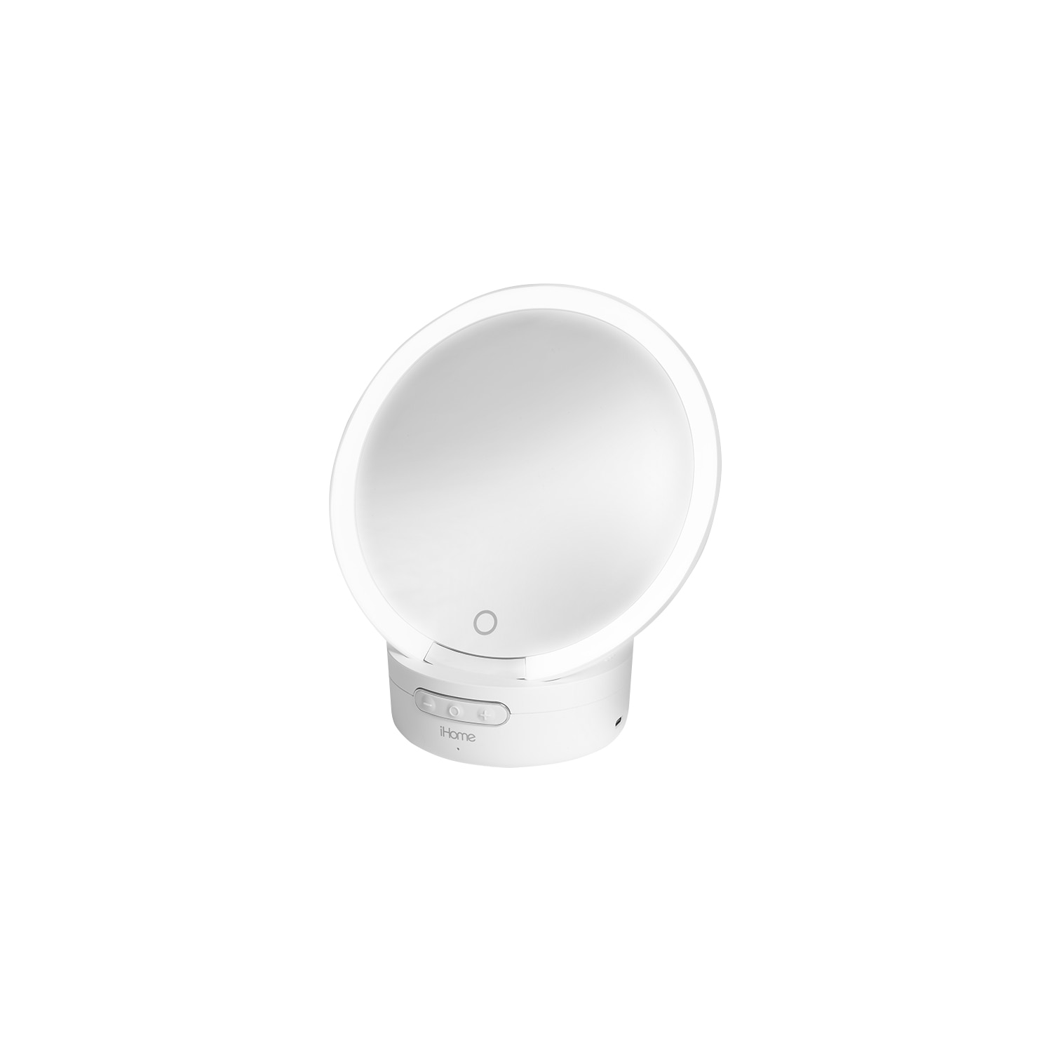 iHome Portable Bluetooth Handheld Vanity Mirror and Speaker