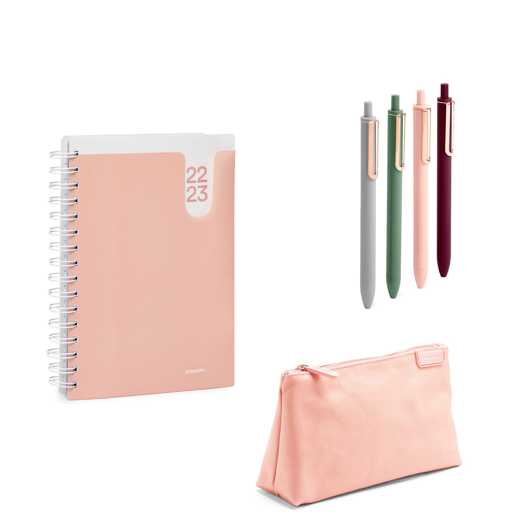 Pouch/Pen/Planner Pack, Blush