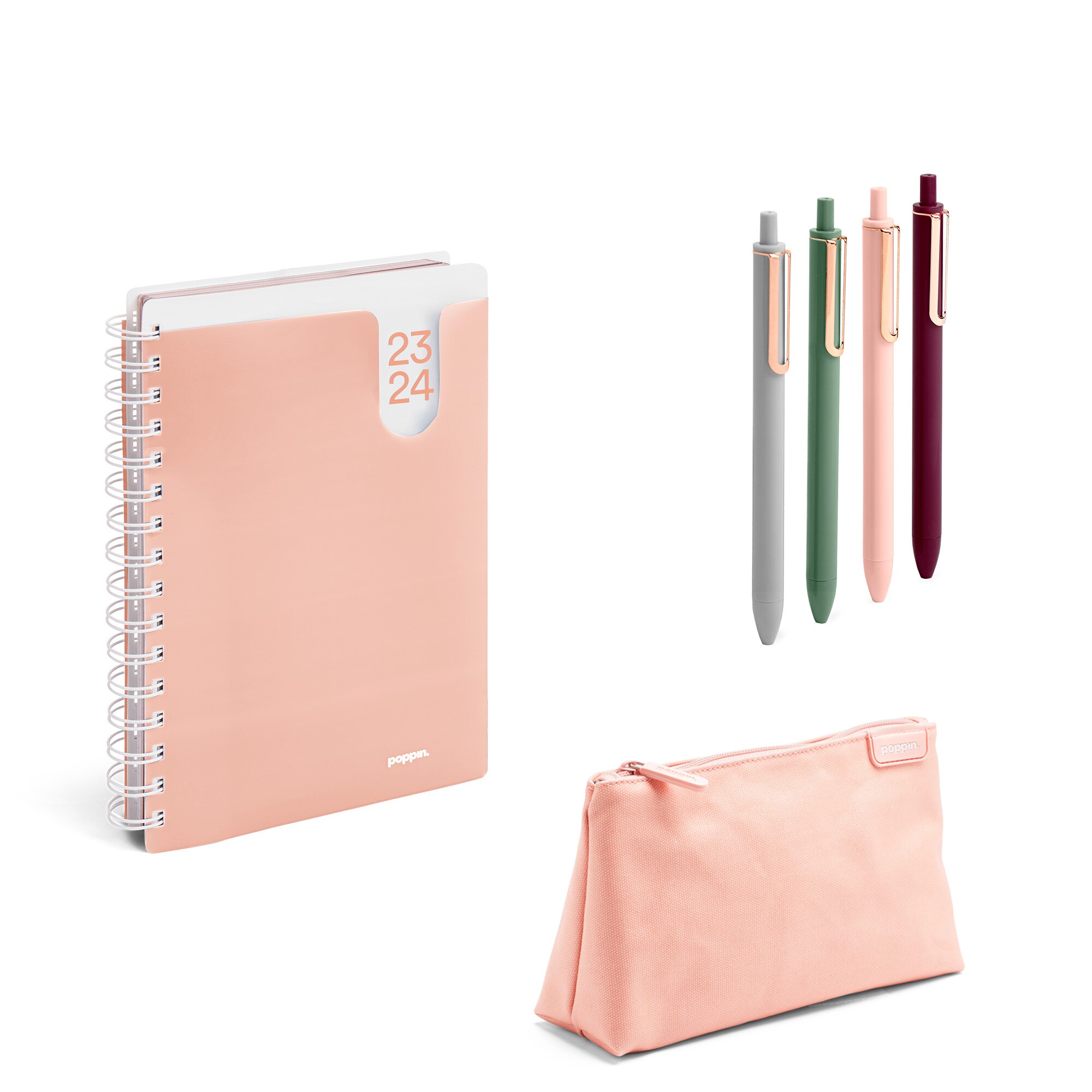 Pouch/Pen/Planner Pack - Blush